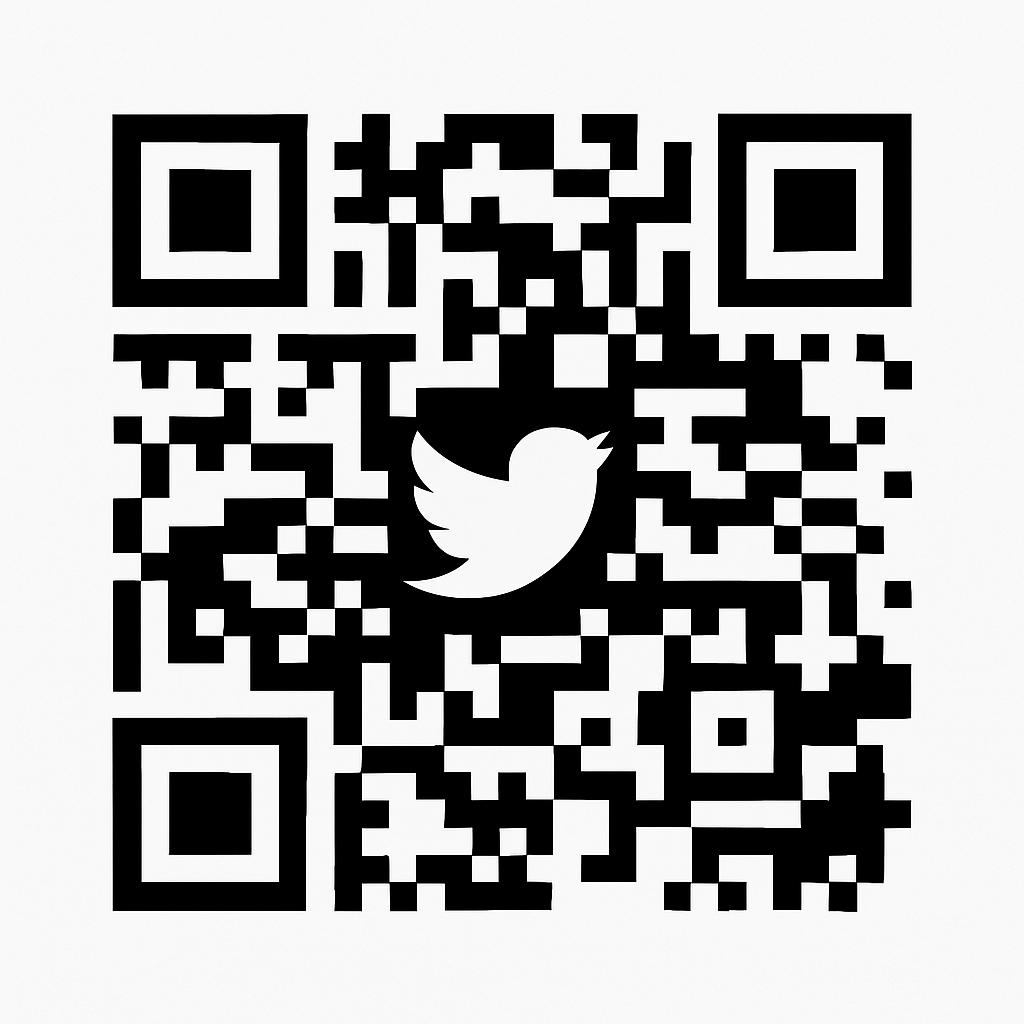 X(Twitter) QRコード